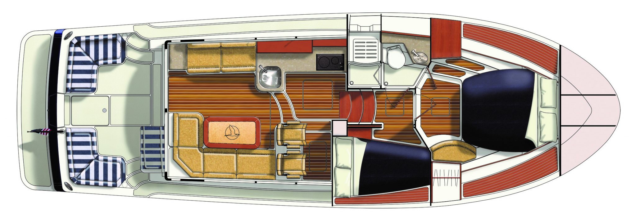A Back Cove 41 in San Diego Back Cove Yachts